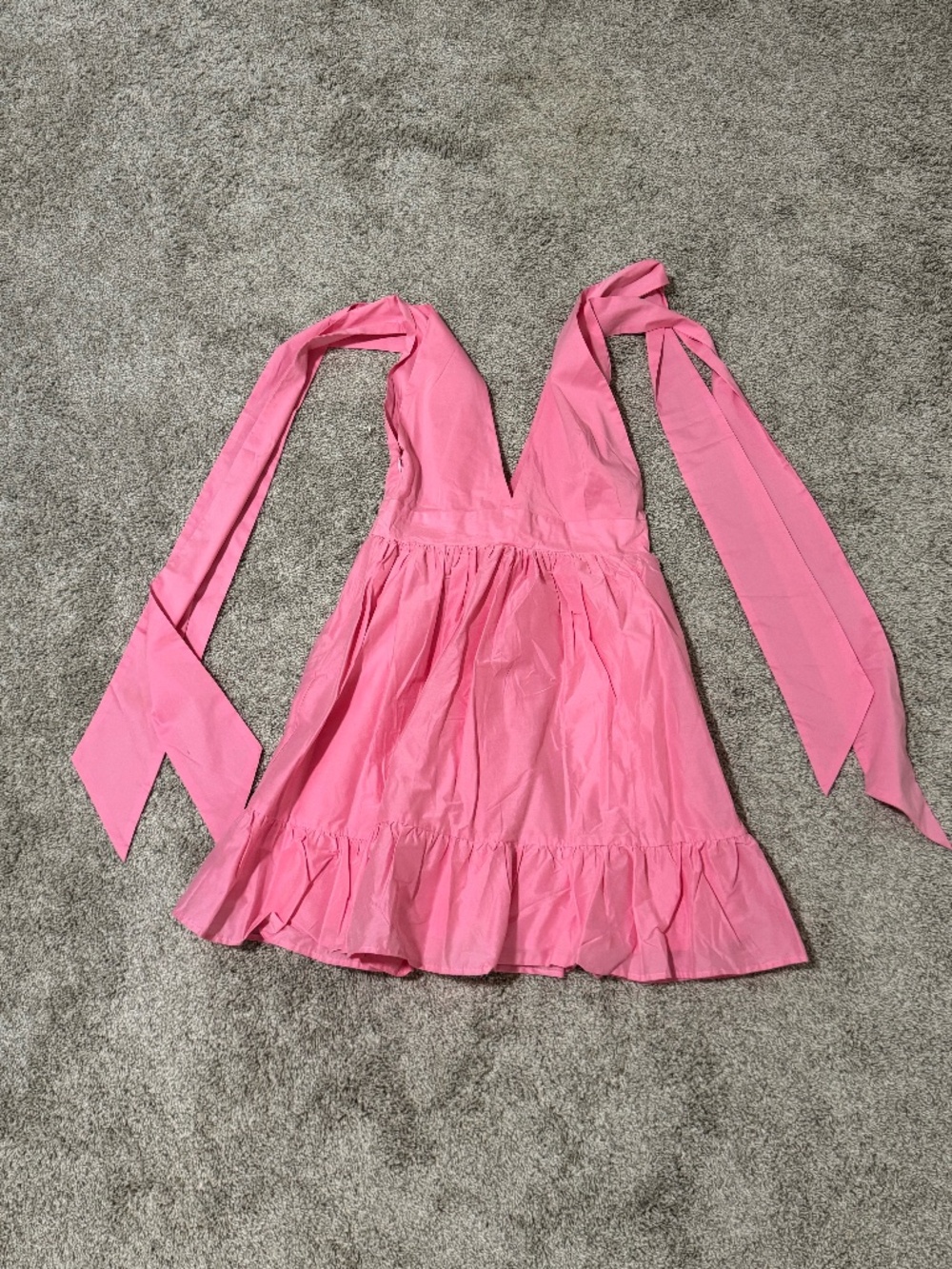 NWT Pink Tie Strap Dress M